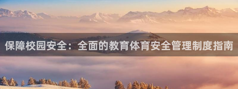 必一体育黑钱：保障校园安全：全面的教育体育安全管理制度指南